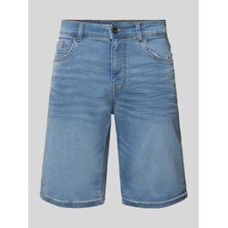 Regular Fit Jeansshorts im 5-Pocket-Design Modell 'SEATLE'