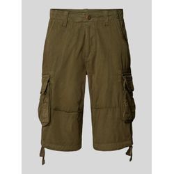 Regular Fit Cargoshorts mit Tunnelzügen Modell 'JET SHORT'