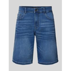 Regular Fit Jeansshorts im 5-Pocket-Design Modell 'SEATLE'