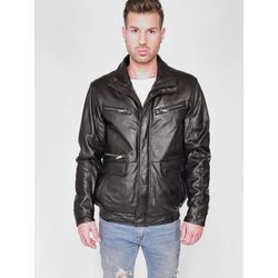 JCC Lederjacke Herren, schwarz