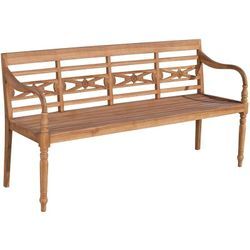 CLP - Teakbank Maryland V2 teak 170 cm