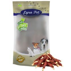 Lyra Pet - 1 kg ® Kaurollen mit Entenbruststreifen