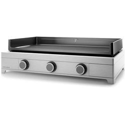 Plancha gas 9000w emaillierte gusseisenplatte 75,5x41cm Forge Adour modern g75i