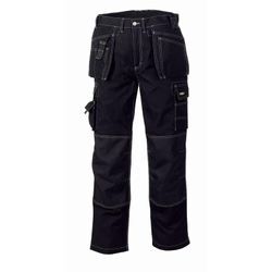 Texxor - Arbeitshose Twill Bundhose Panama Canvas 28 schwarz 431128