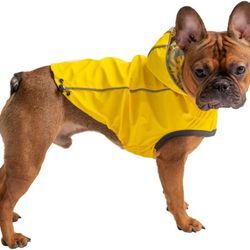 Elastofit Regenmantel für Hunde, gelb - xl - Gf Pet
