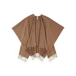 Fraas Poncho Damen Wolle, camel