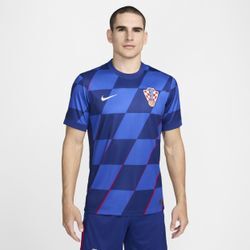 Kroatien 2024/25 Stadium Away Nike Replica Fußballtrikot mit Dri-FIT-Technologie für Herren - Blau