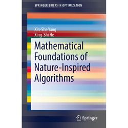 Mathematical Foundations of Nature-Inspired Algorithms - Xin-She Yang, Xing-Shi He, Kartoniert (TB)