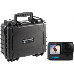 GoPro HERO10 Black + B&W Case Typ 3000 schwarz - nach 50 EUR GoPro HERO10 Sofortrabatt