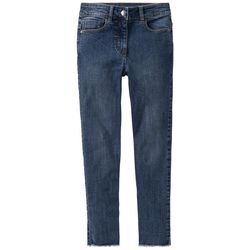 Mädchen Slim-Jeans mit High Waist