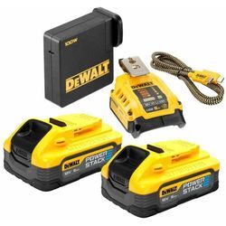 Dewalt - Zubehör - USB-Adapter und 2 x 5,0 Ah-Akkus-Set DCB094H2