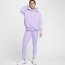 Nike Universa Leggings in voller Länge mit Taschen, mittlerem Halt und hohem Bund für Damen - Lila