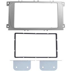 2Din 7in Navigation Blenden Rahmen dvd Radio Player Panel Trim Passend für Ford Focus 2004-2010 - Eosnow