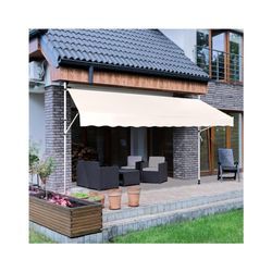 Strattore Klemmmarkise / Balkonmarkise Sonnenschutz 350 x 120 cm - Beige