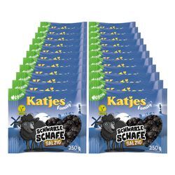 Katjes Family Fruchtgummi Schwarze Schafe Salzig 250 g, 22er Pack