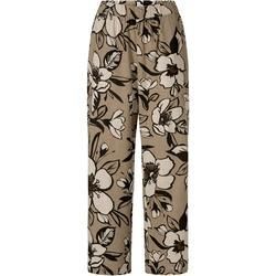 Viskose-Mix-Hose, Druck beige, 52