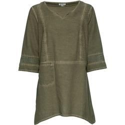 Baumwoll-Bluse, khaki, 40