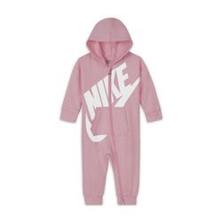 Nike Overall mit durchgehendem Reißverschluss für Babys (0–12 Monate) - Pink