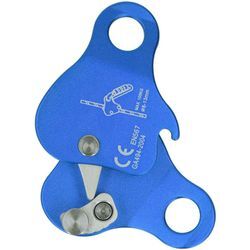 Eosnow - Blauer Kletterseilgreifer aus Aluminiumlegierung, selbstsichernder 8-13-mm-Kletterseilgreiferstopper für Klettern im Freien, Bergsteigen