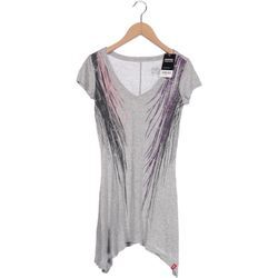 edc by Esprit Damen T-Shirt, grau, Gr. 34