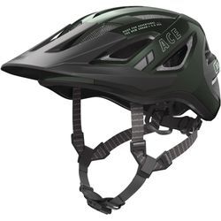 Fahrradhelm ABUS "URBAN-I 3.0 ACE" Helme Gr. L Kopfumfang: 56cm - 61cm, grün (moss green)