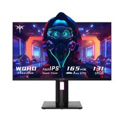 KTC H27T22 Gaming-Monitor 27-Zoll 2560x1440 QHD Fast IPS 1ms Reaktionszeit 100% sRGB : Die Version - Originalfassung:165Hz∣1*HDMI2.0(2560×1440@144Hz)∣2*DP1.2(2560×1440@165Hz)