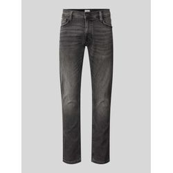 Slim Fit Jeans mit Label-Details