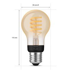 Philips Hue White Ambiance A60 Filament E27 7W