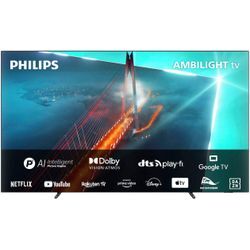 Philips 65OLED708/12 OLED-Fernseher (164 cm/65 Zoll, 4K Ultra HD, Android TV, Google TV, Smart-TV), schwarz