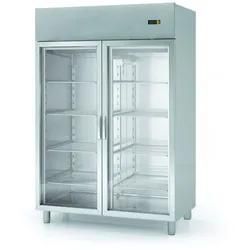 GastroHero Tiefkühlschrank Profi 1400 GN 2/1 - mit 2 Glastüren