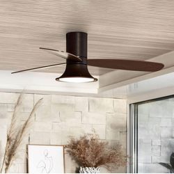 Beacon Deckenventilator mit Licht Flusso bronzefarben leise