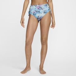 Nike Swim Bikinihose zum Schnüren für Damen - Blau