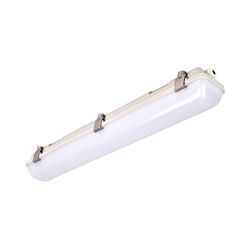 LED-Feuchtraumleuchte 659, grau, 65 cm, 24 W