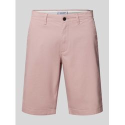 Regular Fit Chinoshorts mit Gürtelschlaufen Modell 'DAVE'