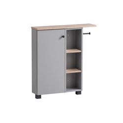 Badschrank »Balto« - Schwarz - Holz