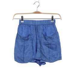 Zara Damen Shorts, blau, Gr. 34