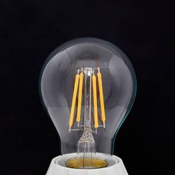 Lindby LED-Leuchtmittel, Filament, E27, 4W, klar, 2700K