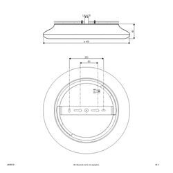 EVN Catino LED-Deckenleuchte, CCT, 40 cm