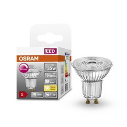 OSRAM LED-Glas-Reflektor GU10 3,4W 927 36° dimmbar