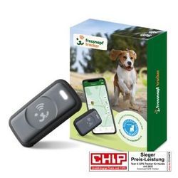 Fressnapf GPS-Tracker für Hunde schwarz/ grau