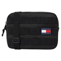 Mini Bag TOMMY JEANS "TJM SKATER BOY CAMERA BAG" Gr. B/H/T: 23 cm x 17 cm x 6,5 cm, schwarz Damen Taschen