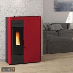 Extraflame Virna Idro wasserführender Pelletofen Bordeaux / A++