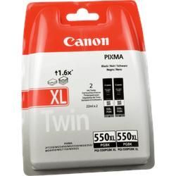 2 Canon Tinten 6431B010 PGI-550PGBKXL schwarz