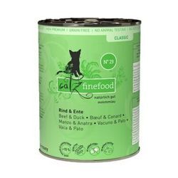 Catz finefood Nassfutter Katze Classic Adult No. 23 Rind & Ente 6x400 g