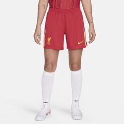 FC Liverpool 2023/24 Stadium Home Nike Dri-FIT Replica Fußballshorts für Damen - Rot