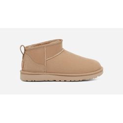 UGG® Classic Ultra Mini Boot für Damen | UGG® EU in Beige, Größe 42, Veloursleder