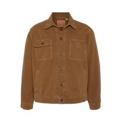 Jeansjacke LEVI'S "SUNRISE TRUCKER" Gr. L, braun (schwarz ginger) Herren Jacken Over-Dyed