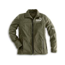 7022, Puma Softs-Arb.jacke CHA oliv/carbon, Gr. S