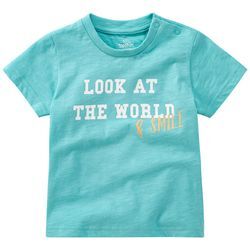 Baby T-Shirt mit Message-Print