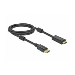 Delock - Aktives DisplayPort 1.2 zu hdmi Kabel 4K 60 Hz 2 m (85956)